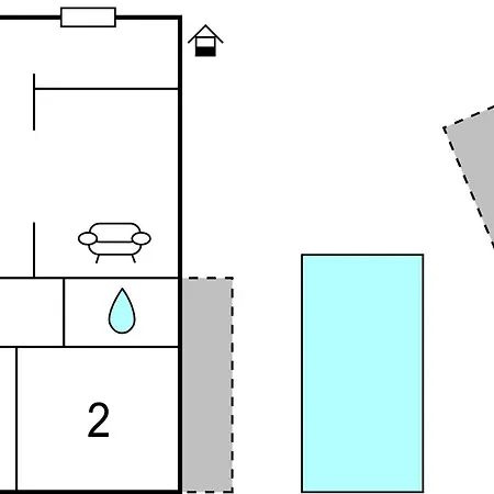 2 Bedroom Stunning In Pavicini Prázdninový dům *